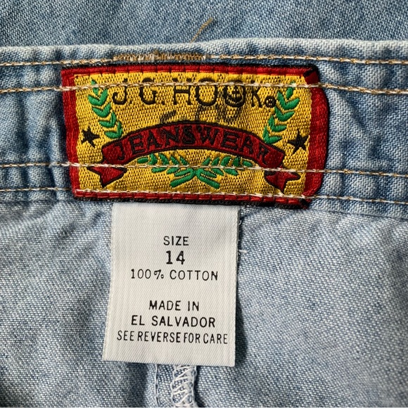 Vintage J. G. Hook Jeans Wear Women’s Full length, Denim Skirt. Size 14 - Picture 3 of 10